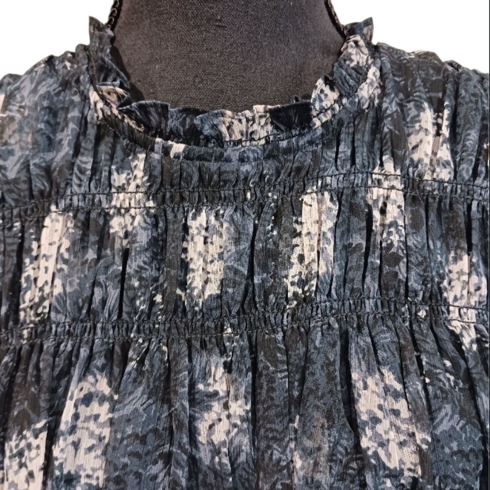 Joie Thelen Swing Dress Baltic Print Abstract - Picture 4 of 11